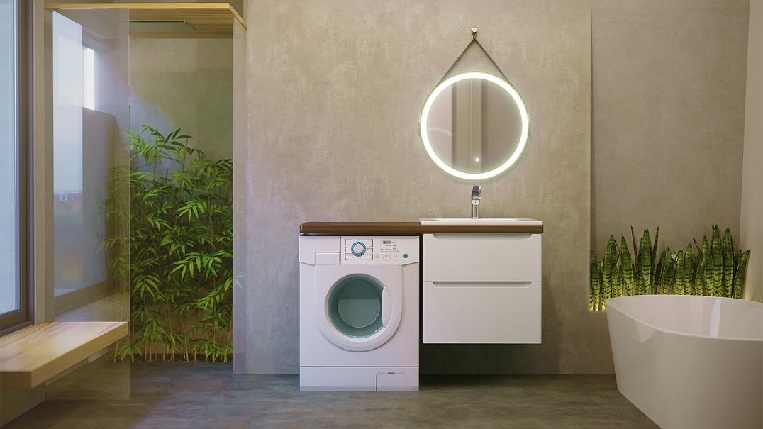 Приобрести jorno тумба подвесная wood 120 см со столешницей темное дерево, белая