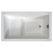 Акриловая ванна Радомир Джоанна 1200x700 см ( комплект каркас и слив )