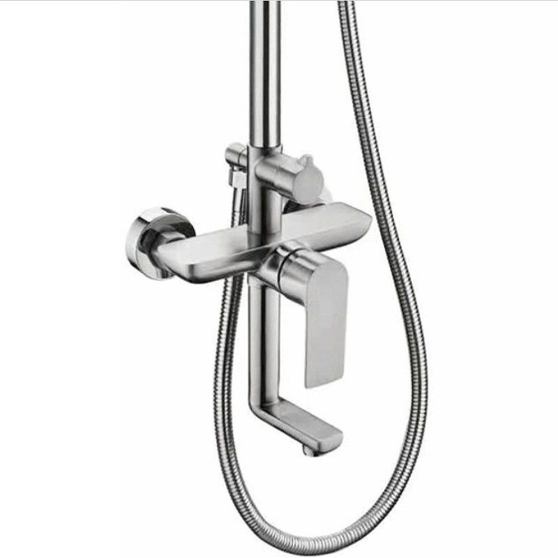 Приобрести haiba душевая система, круглая d-200мм, хром hb24807