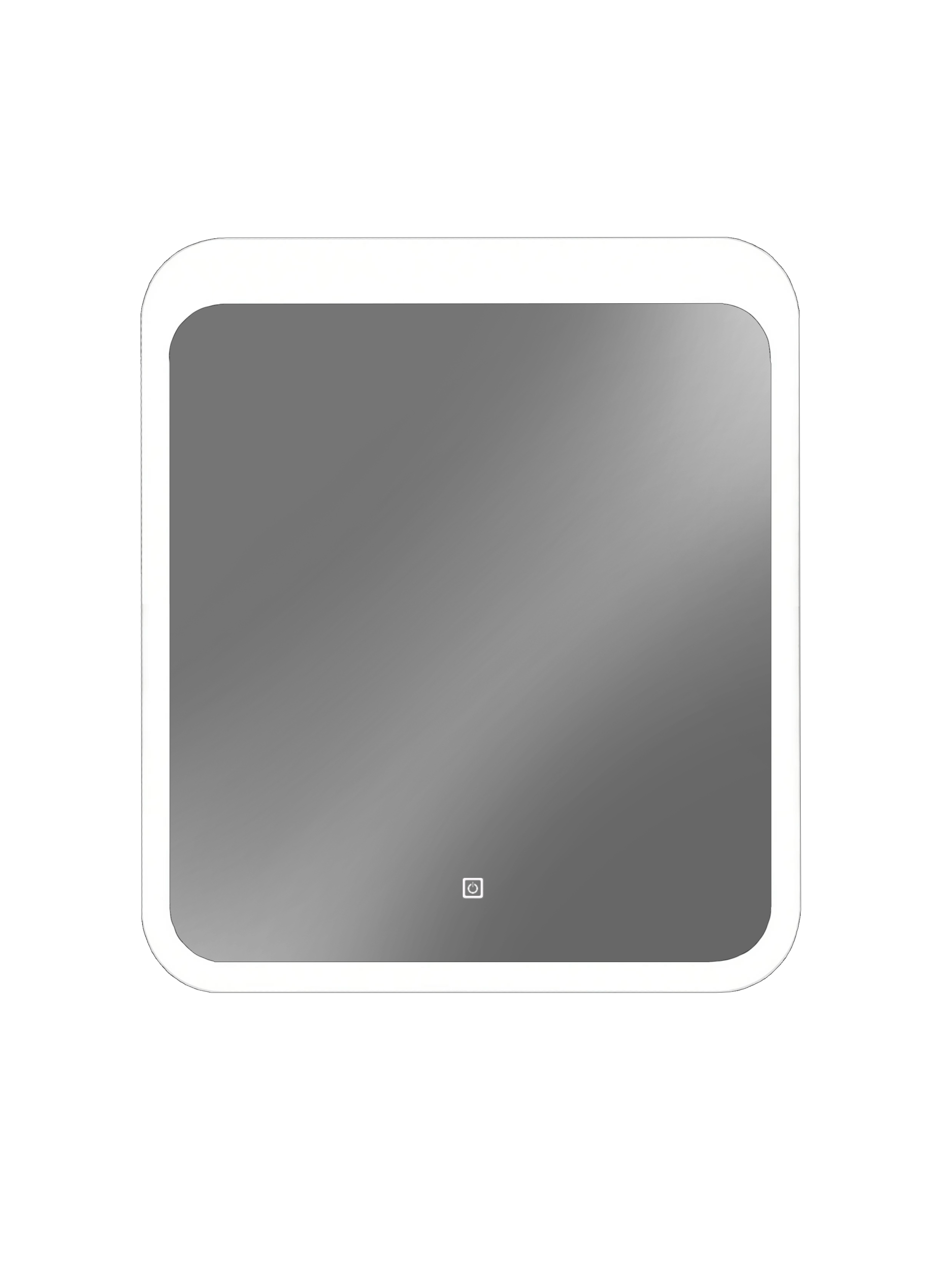 Приобрести mirsant зеркало air 70х80 см, с подсветкой ут000070021