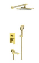 Душевая система для душа ViEiR, Cielo, матовое золото V393563S
