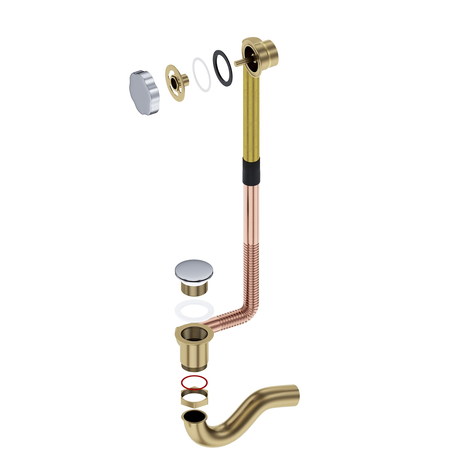 Приобрести слив перелив timo 8004/00 хром