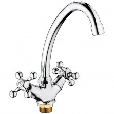 HAIBA Смеситель для кухни 249мм, хром HB-4908