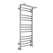 Terminus Полотенцесушитель Енисей П10 500х1200 см, с полкой, водяной, хром