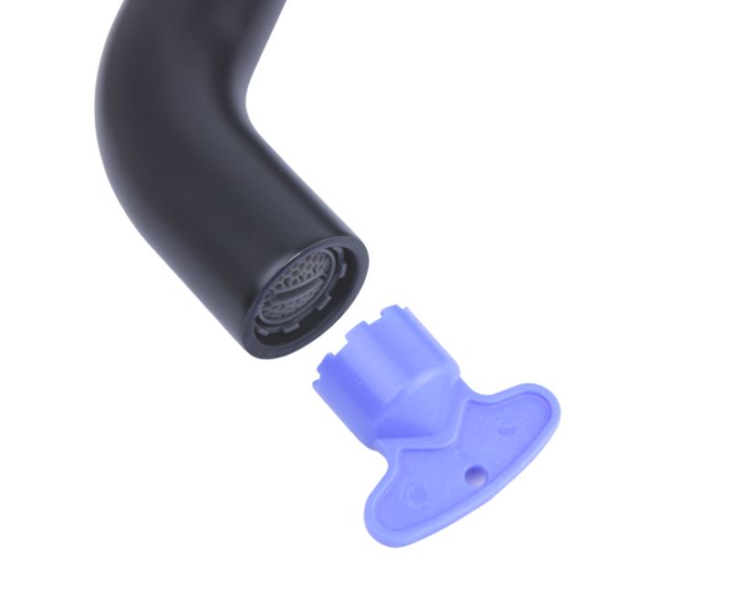 Приобрести смеситель на раковину scandi черный матовый