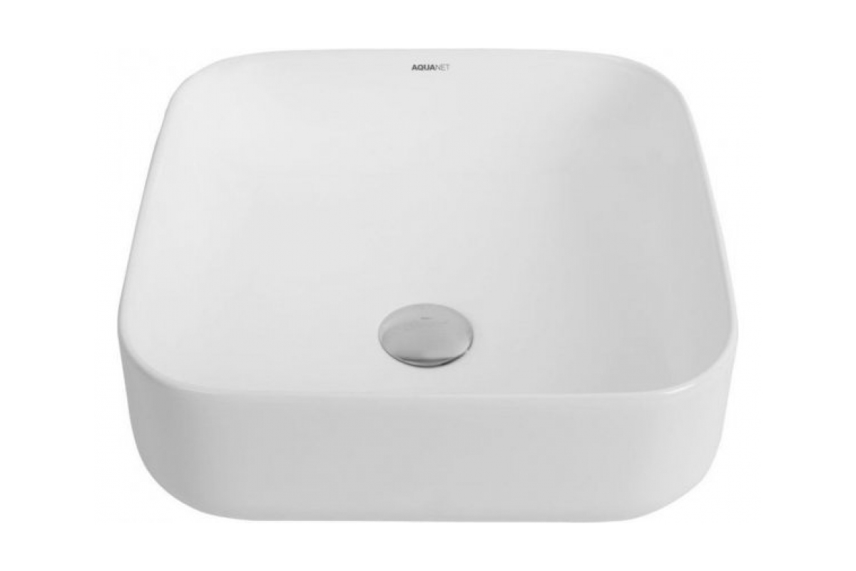 Приобрести aquanet раковина city-1 38х38 см, белая