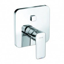 KLUDI PURE&STYLE Встраиваемый смеситель для ванны и душа; автом. переключатель душ/ванна PUSH&SWITCH