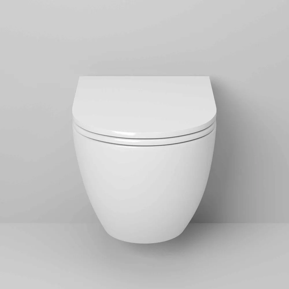 Приобрести grossman унитаз подвесной безободковый tornado с сиденьем дюропласт, микролифт, белый gr-4455sq 