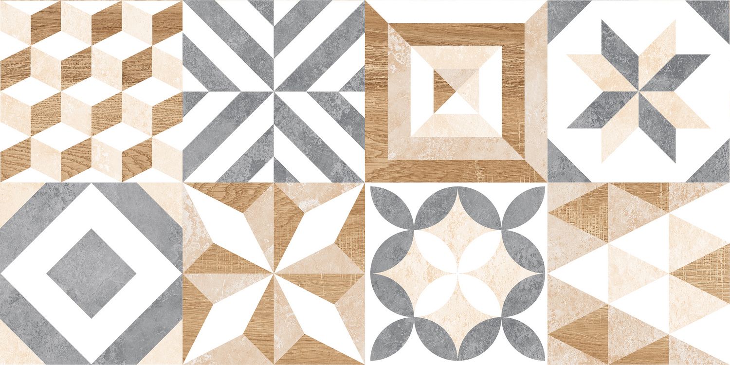 Приобрести global tile плитка керамическая marmaris gt бел. 50*25 пэчворк_ 1 \74,25 gt129vg