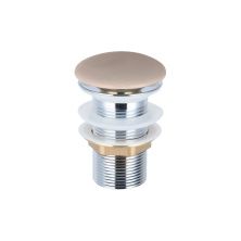 Vincea Донный клапан click clack, без перелива, капучино DBS0-216MC