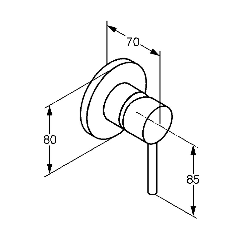 Приобрести kludi bozz встраиваемый смеситель для душа, черный матовый, арт. 389253976