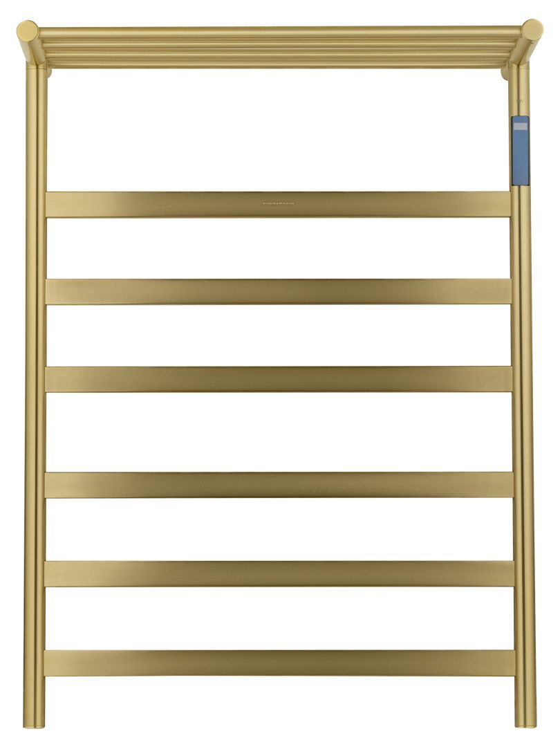 Приобрести полотенцесушитель электрический wonzon & woghand essen, брашированное золото (ww-a403-bg)