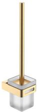 Boheme Ершик для унитаза Q, матовое золото 10954-MG