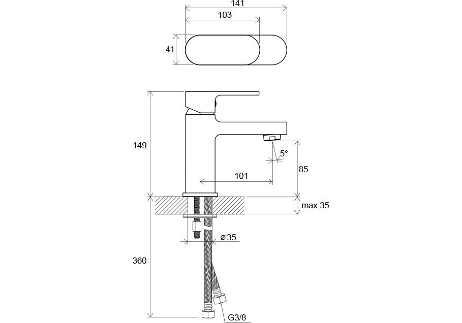 Приобрести смеситель для раковины ravak chrome cr 012.00 x070041