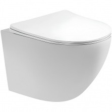 Унитаз подвесной безободковый Aquatek Европа сиденье микролифт AQ1900-00