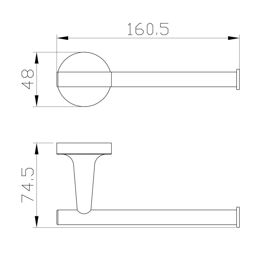 Приобрести держатель для туалетной бумаги без крышки wonzon & woghand simple, хром (ww-6516)