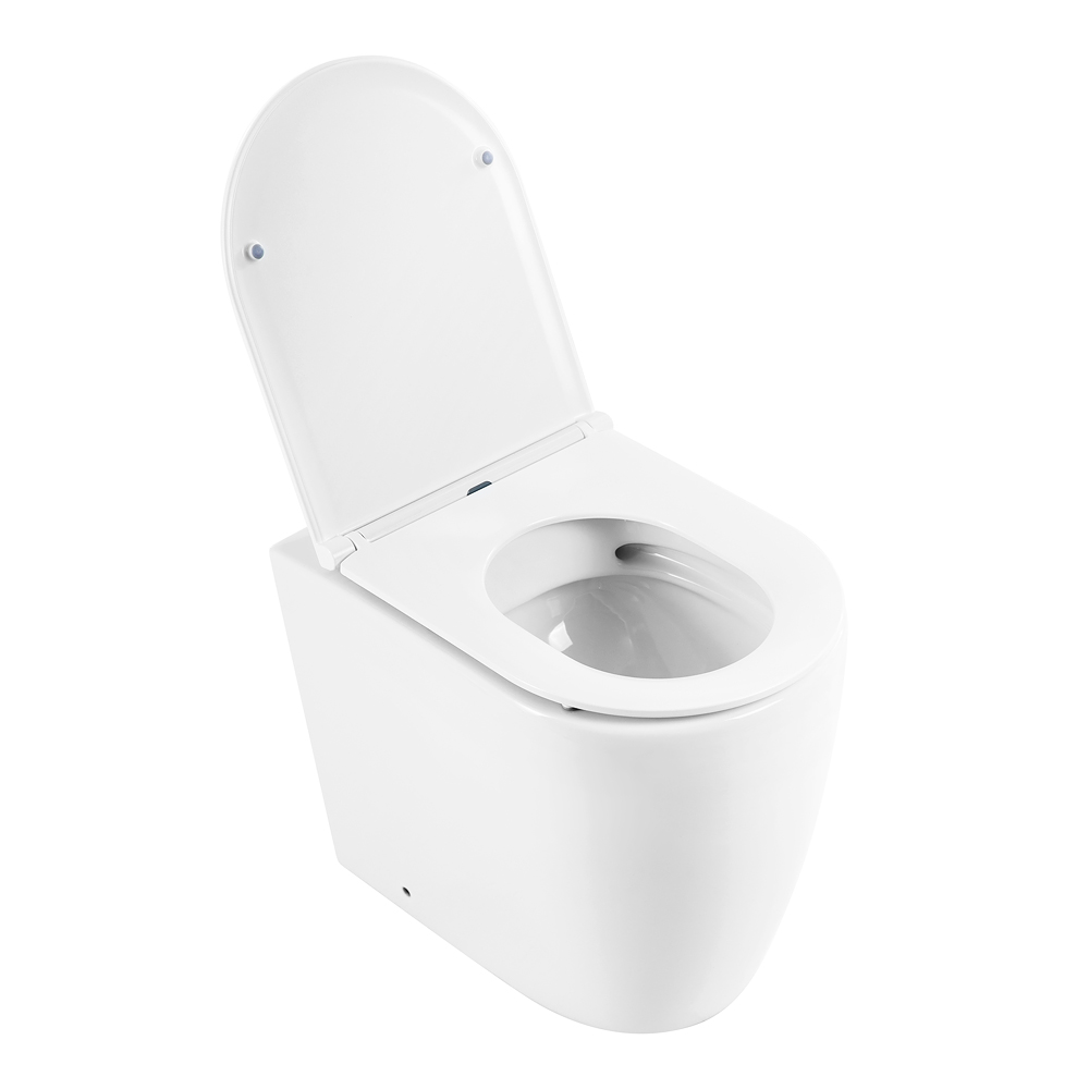 Приобрести belbagno унитаз безободковый приставной marinoс сиденьем дюропласт, микролифт, белый bb105cbr/bb870sc