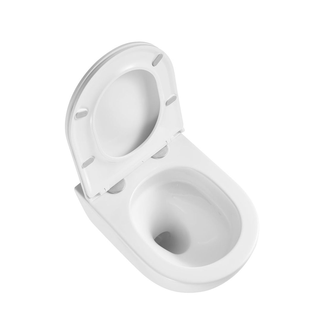 Приобрести vincea унитаз подвесной tornado bien, ультратонкое сиденье, микролифт, белый vt1-51t