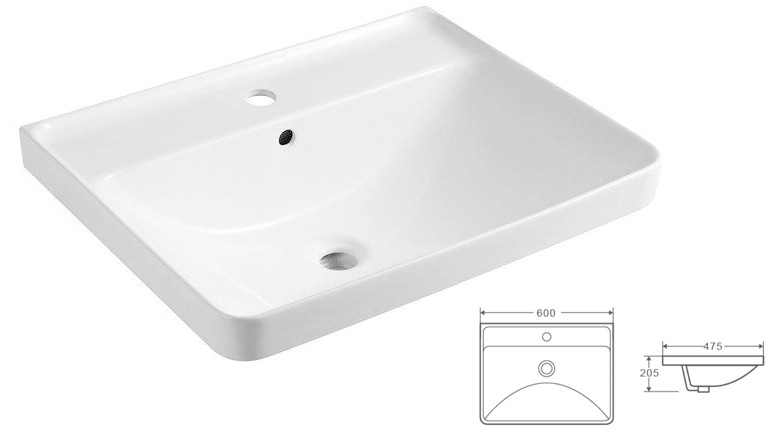 Приобрести azario тумба подвесная с раковиной мила 60х67см. белая, cs00080140