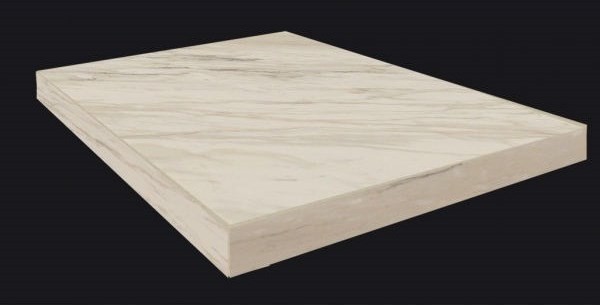 Приобрести ступень coliseumgres portofino белая 45см, угловая, правая, шлифованная