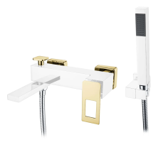 Boheme Смеситель для ванны Q, хром\золото 143-CRG