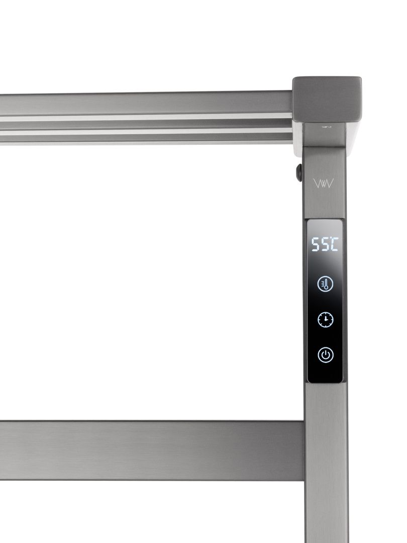 Приобрести полотенцесушитель электрический wonzon & woghand frankfurt, темный графит (ww-a1026-gm)