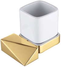 Boheme Стакан для зубных щеток Venturo New, золото\белый 10314-G