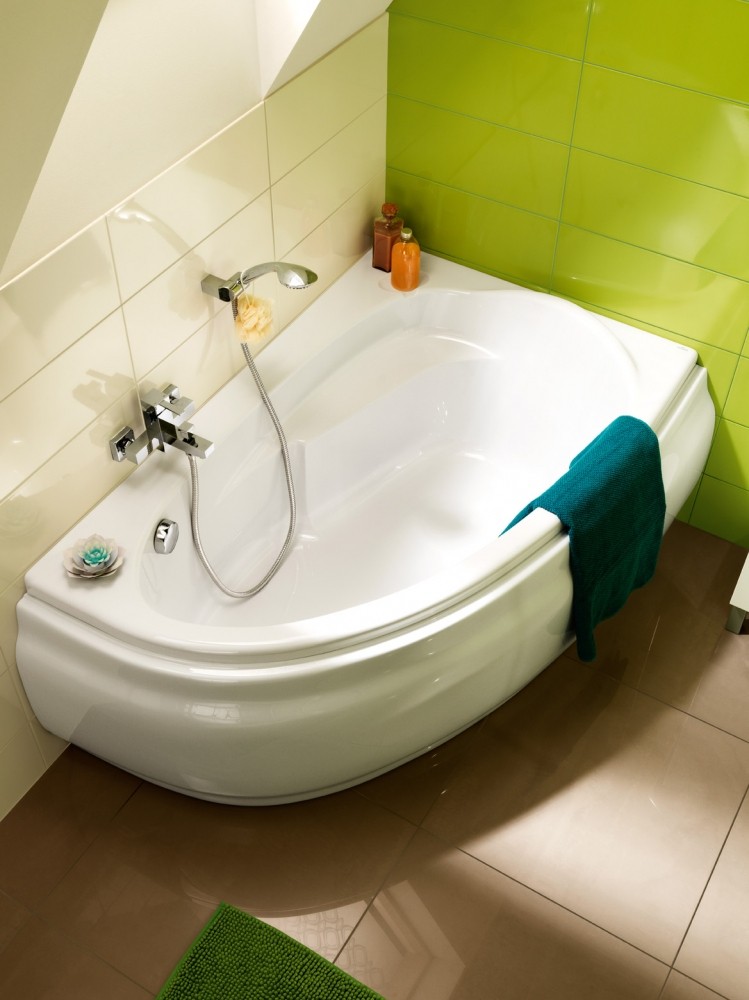 Приобрести акриловая ванна cersanit joanna 160x95 см правая