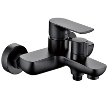 Grocenberg Смеситель для ванны, черный матовый GB8009BL