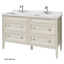 Caprigo Тумба с раковиной ALBION CONCEPT 140 см, белая