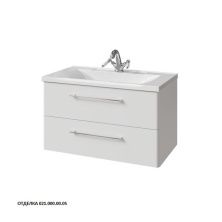 Caprigo Тумба с раковиной ACCORD 80 см, белая, эмаль