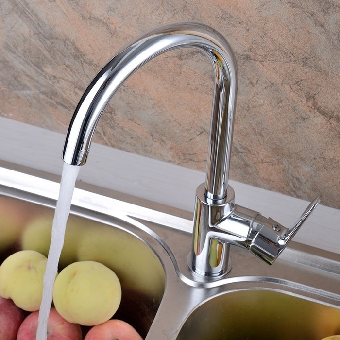 Приобрести iddis смеситель для кухни cuba 337,5 мм, хром cubsbj0i05