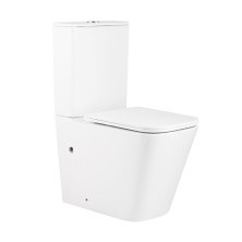 Briz Унитаз компакт IMPRESS безободковый, торнадо, сиденье дюропласт с микролифтом, белый