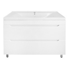 Loranto Тумба напольная с раковиной Палермо 100/2Н 100х87 см, белая (CS00090461)