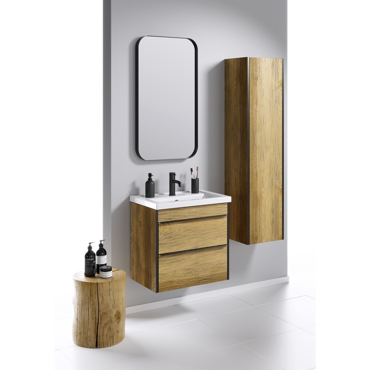 Приобрести пенал подвесной aqwella fargo 35 см, дуб балтийский, sit0535db