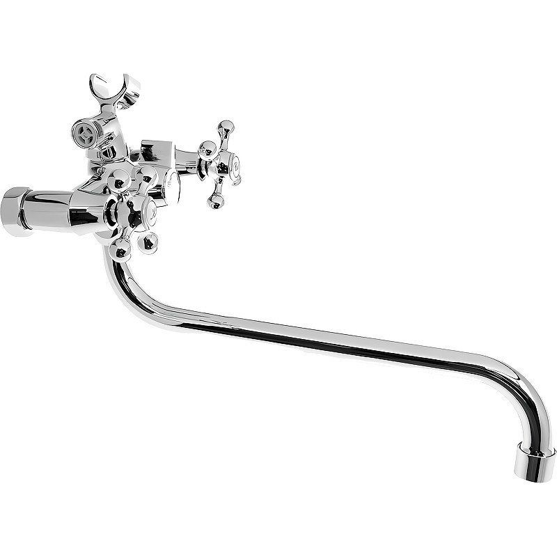 Приобрести haiba смеситель для ванны 225мм, хром hb-2208-2