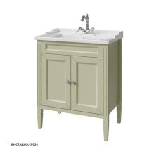 Caprigo Тумба с раковиной ALBION CONCEPT 70 см, зеленая