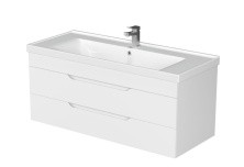 Mirsant Тумба подвесная SOHO Quadro 120 см с раковиной Deep 120 УТ000089885