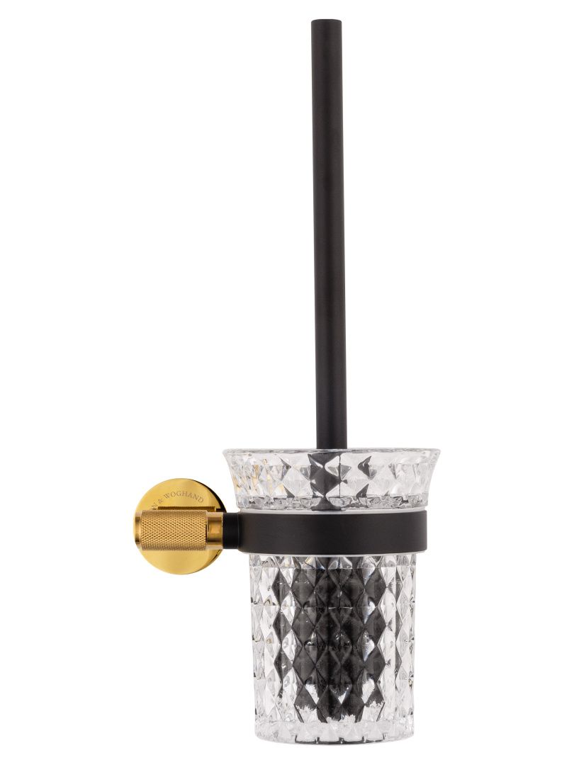 Приобрести туалетный ершик в комплекте wonzon & woghand majestic, черный/золото (ww-9229)