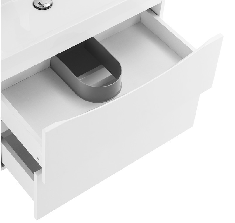 Приобрести тумба подвесная с раковиной belbagno marino-700-2c-so-bl-p 70 см, bianco lucido