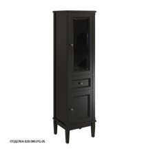 Caprigo Пенал JARDIN 45 см, правый, черный, эмаль