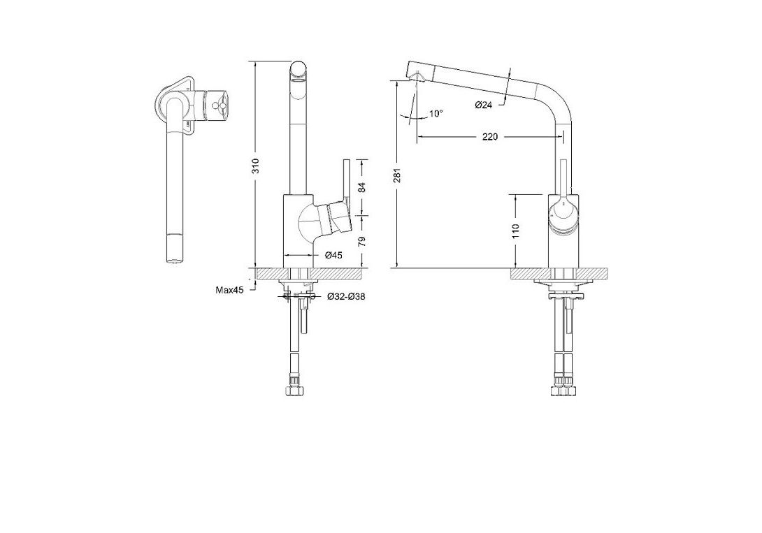 Приобрести смеситель для кухни bravat palace f7172217cp-1-rus