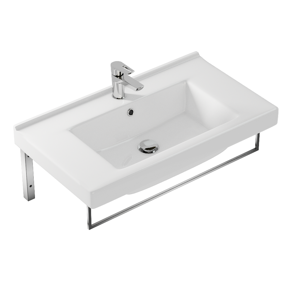 Приобрести полотенцедержатель для раковины 80