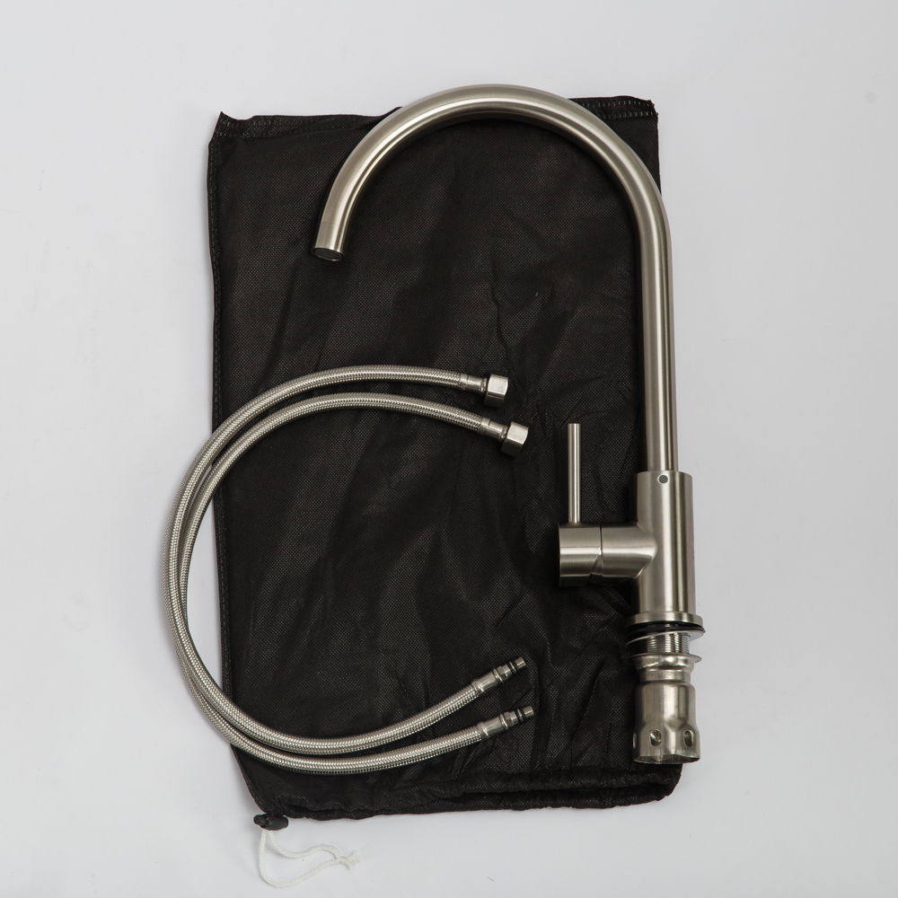 Приобрести belbagno смеситель для кухни, сатин bb-lam03-in