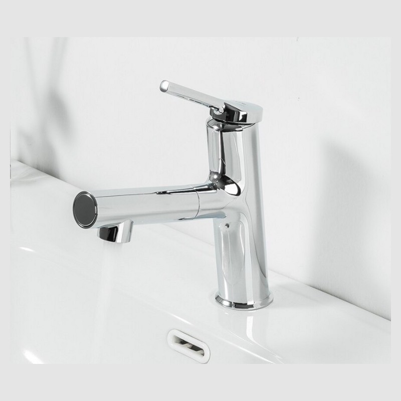 Приобрести gappo смеситель для раковины g1052-70 с выдвижной лейкой, хром 35084