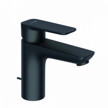 KLUDI PURE&STYLE однорычажный смеситель на умывальник 100, черный матовый, арт. 402903975