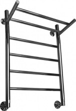 Двин Полотенцесушитель F 500x800 мм лесенка с полкой, водяной, хром 4627152137482