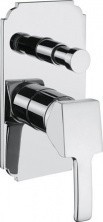 CEZARES Смеситель скрытого монтажа LEGEND с переключателем, хром LEGEND-VDIM-01