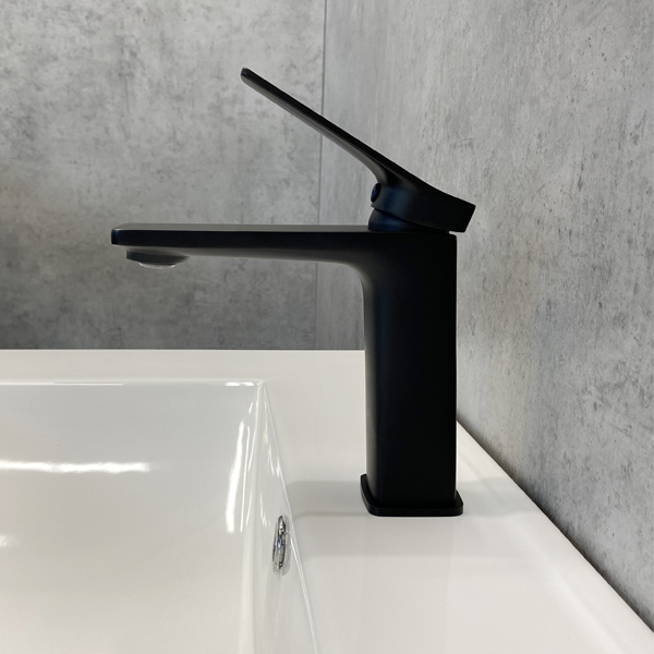 Приобрести comforty смеситель для раковины, черный матовый, fc071a-cmt