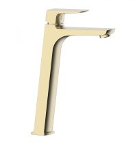 Смеситель для раковины высокий WONZON & WOGHAND FORZA, Брашированное золото (WW-239031-BG)